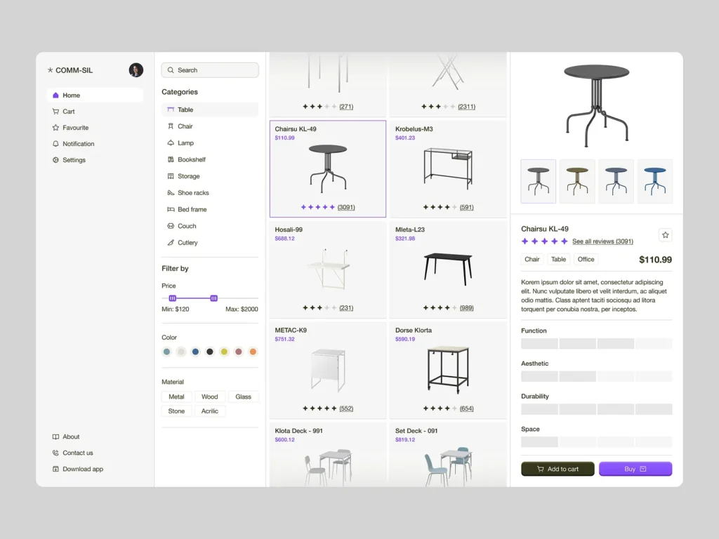 E-Commerce  Website